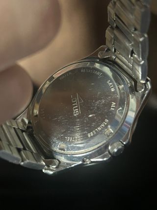 Reloj Lotus Plata y Blanco