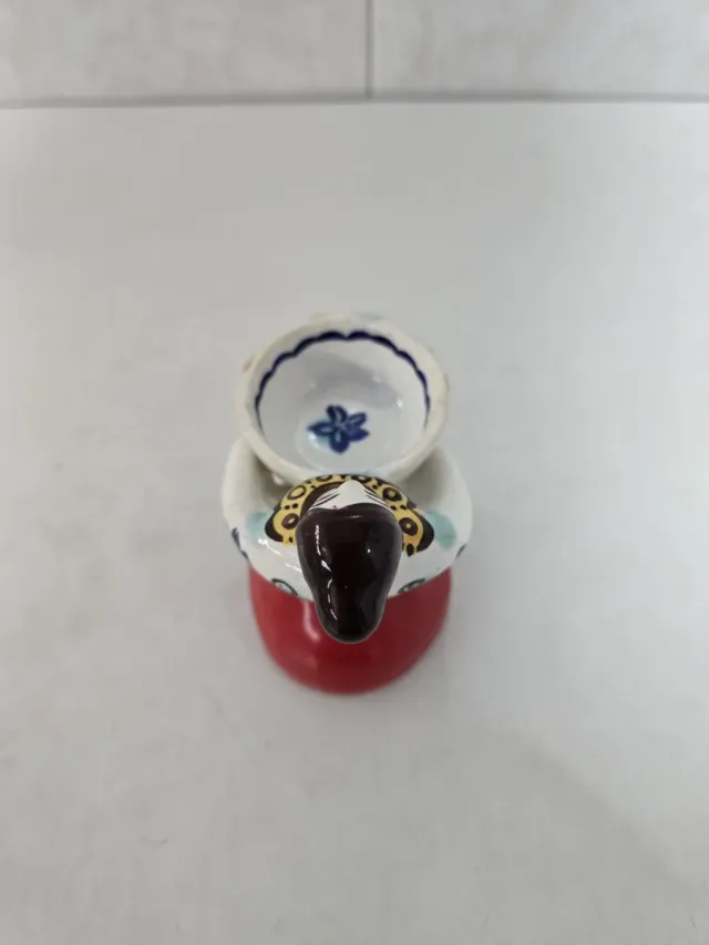 Salero de cerámica con cuchara