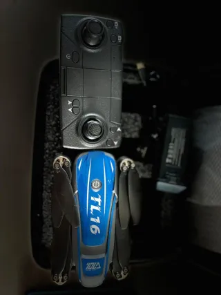 Dron TL16 Azul y Negro