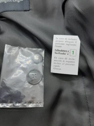 Americana gris oscuro talla 52