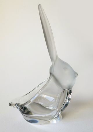 CUENCO CONEJO CRISTAL FRANCÉS VINTAGE AÑOS 60 70