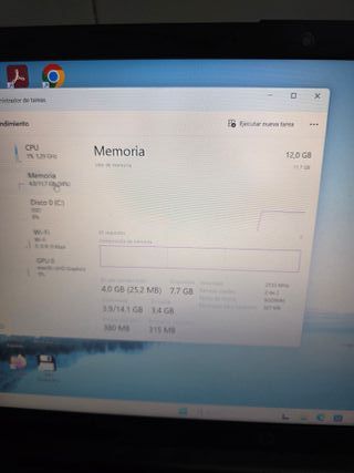 Ordenador portátil HP i3 DOCEAVA GENERACIÓN, 12RAM