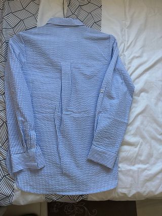 Camisa de rayas azules y blancas Talla M