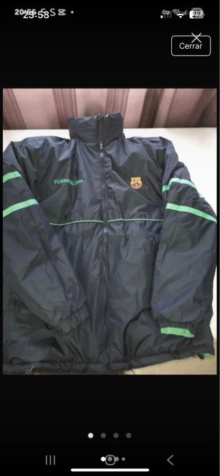 Chaquetón Barça Reversible