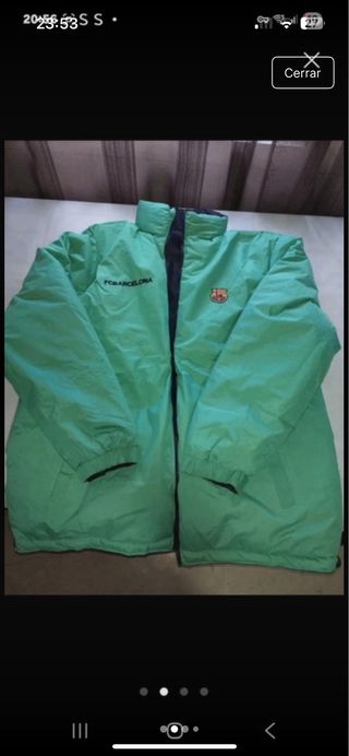 Chaquetón Barça Reversible