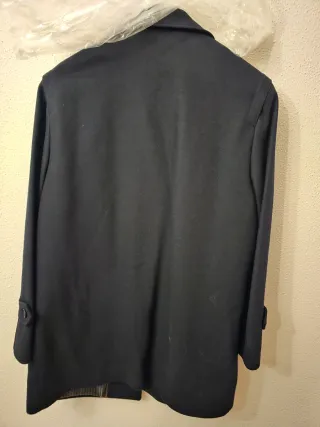 Americana traje hombre negra