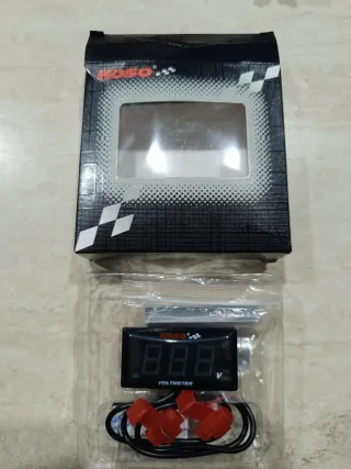 Voltmetro Digitale LED Blu