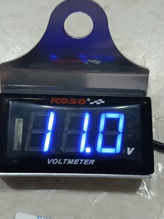 Voltmetro Digitale LED Blu