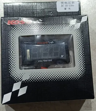 Voltmetro Digitale LED Blu