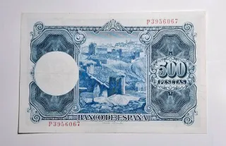 500 Pesetas 1954 Serie P395