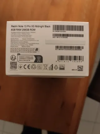 Xiaomi Redmi Note 13 Pro 5G Nero