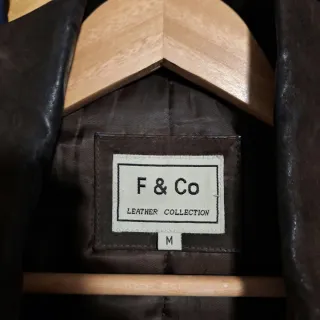 Chaqueta de ante marrón - Talla M