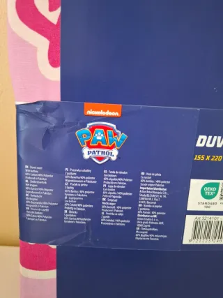 Set 2 completi letto Paw Patrol