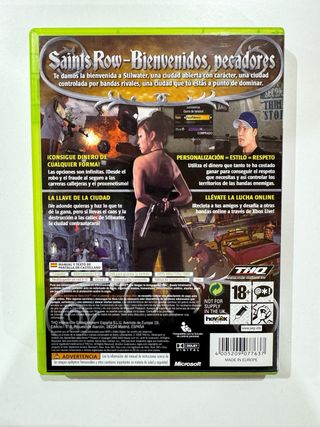 Saints Row Xbox 360 PAL ESP