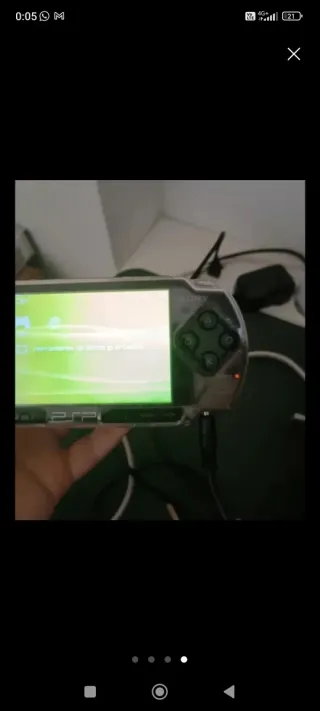 Cargador USB para PSP 1004/2004/3004