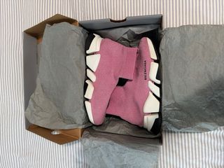 Balenciaga Speed 2.0 Glitter Rosa