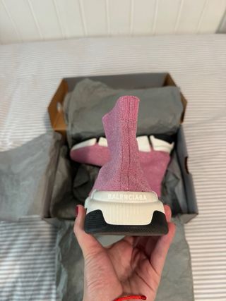 Balenciaga Speed 2.0 Glitter Rosa