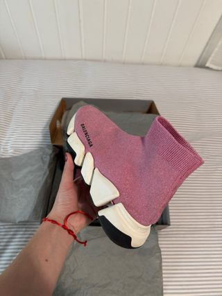 Balenciaga Speed 2.0 Glitter Rosa