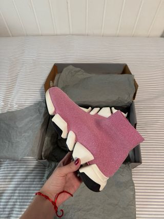 Balenciaga Speed 2.0 Glitter Rosa