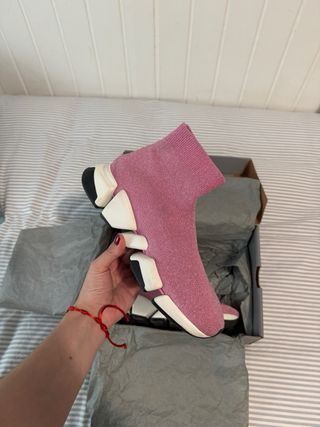 Balenciaga Speed 2.0 Glitter Rosa