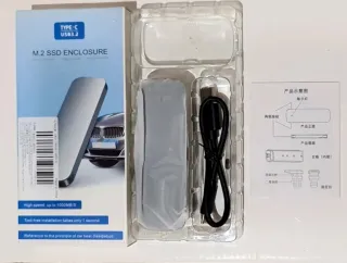 Carcasa Externa M.2 SSD USB 3.2 Tipo-C