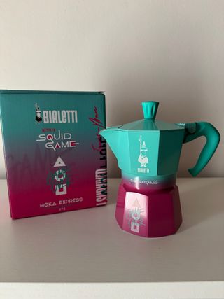 Bialetti Moka Express 3 tazze Squid Game
