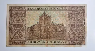100 Pesetas 1938 Serie H600