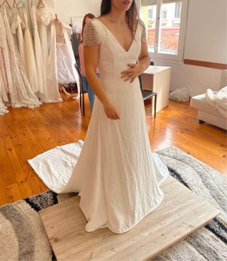 Vestido novia Rosa Clara