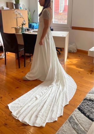 Vestido novia Rosa Clara