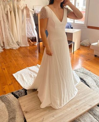 Vestido novia Rosa Clara