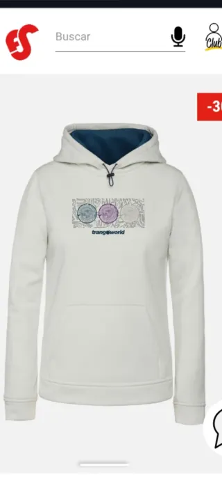 Sudadera Trangoworld polar montaña