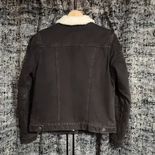 Chaqueta de borrego negra - Talla M