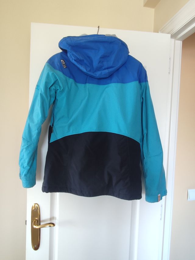 Chaqueta Impermeable Bonfire Mujer Azul/Turquesa