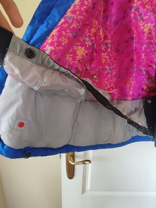 Chaqueta Impermeable Bonfire Mujer Azul/Turquesa