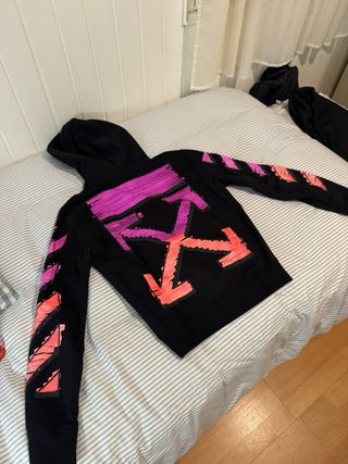 Felpa Off-White Marker Arrows Hoodie - Nero