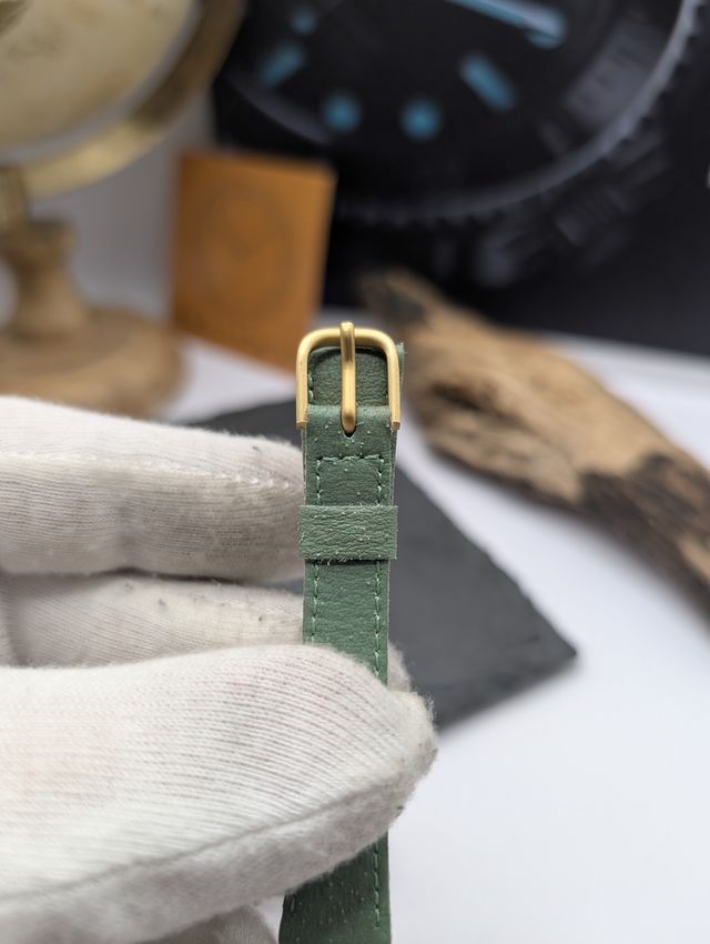 Cinturino Citizen Vintage NOS 13mm Pelle Verde