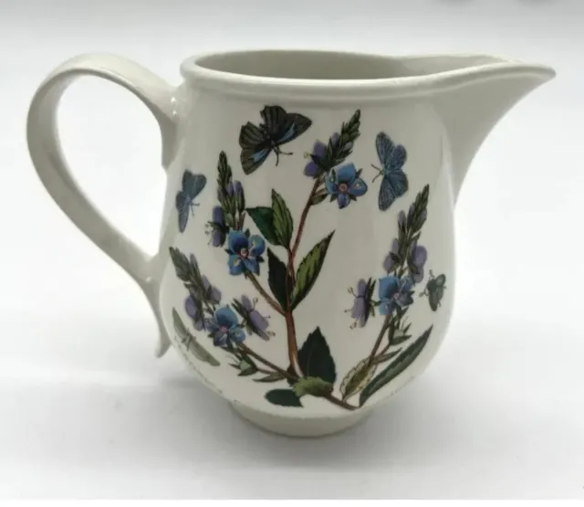 Jarra Leche Portmeirion Speedwell Flores Mariposas