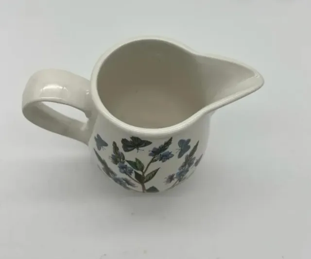 Jarra Leche Portmeirion Speedwell Flores Mariposas