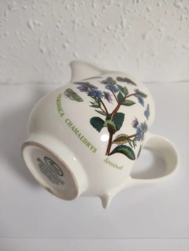 Jarra Leche Portmeirion Speedwell Flores Mariposas