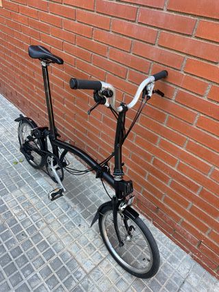 Bicicleta Brompton 6 velocidades
