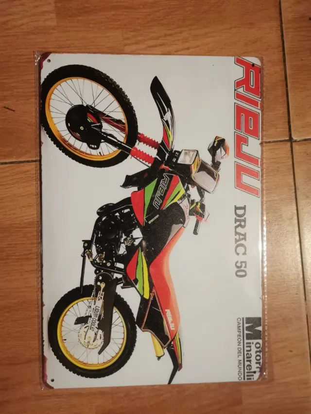 Placa Decorativa Rieju Drac 50