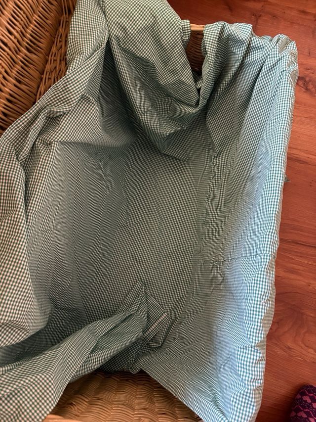 Baúl de mimbre grande