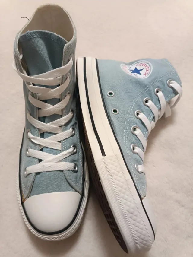 Converse All Star Azul Claro Talla X