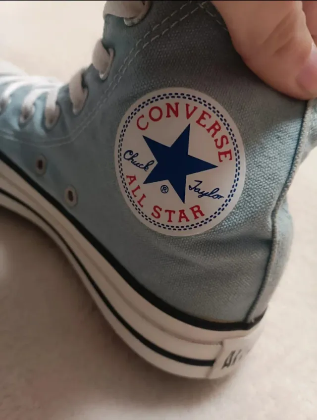 Converse All Star Azul Claro Talla X