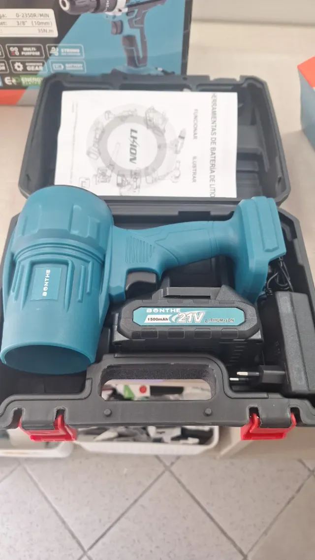 Soplador Bonthe 21V con Batería y Cargador