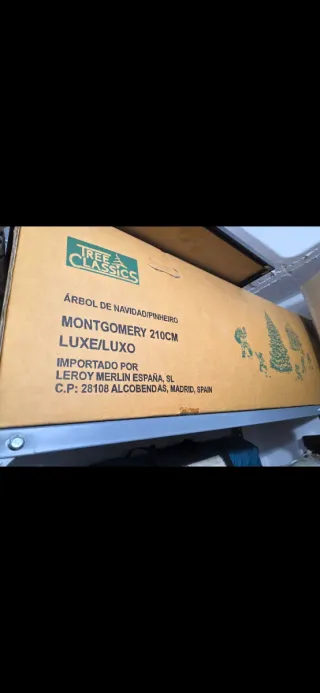 Árbol de Navidad Montgomery Luxe 210cm