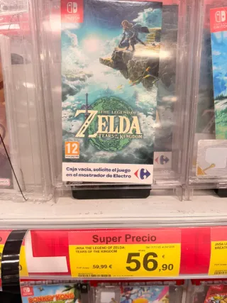 Zelda Tears of the Kingdom Nintendo Switch