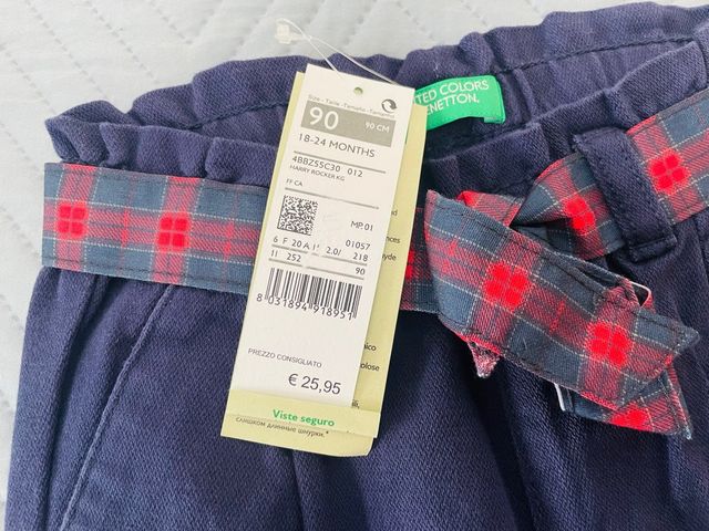 Pantalones niña Benetton 90cm