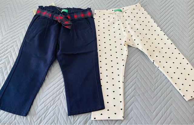 Pantalones niña Benetton 90cm