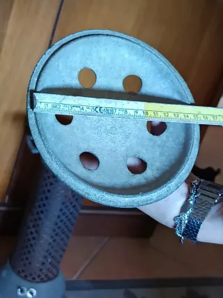 Stufa portatile vintage in metallo